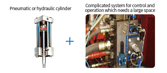 Pneumatic or hydraulic systems